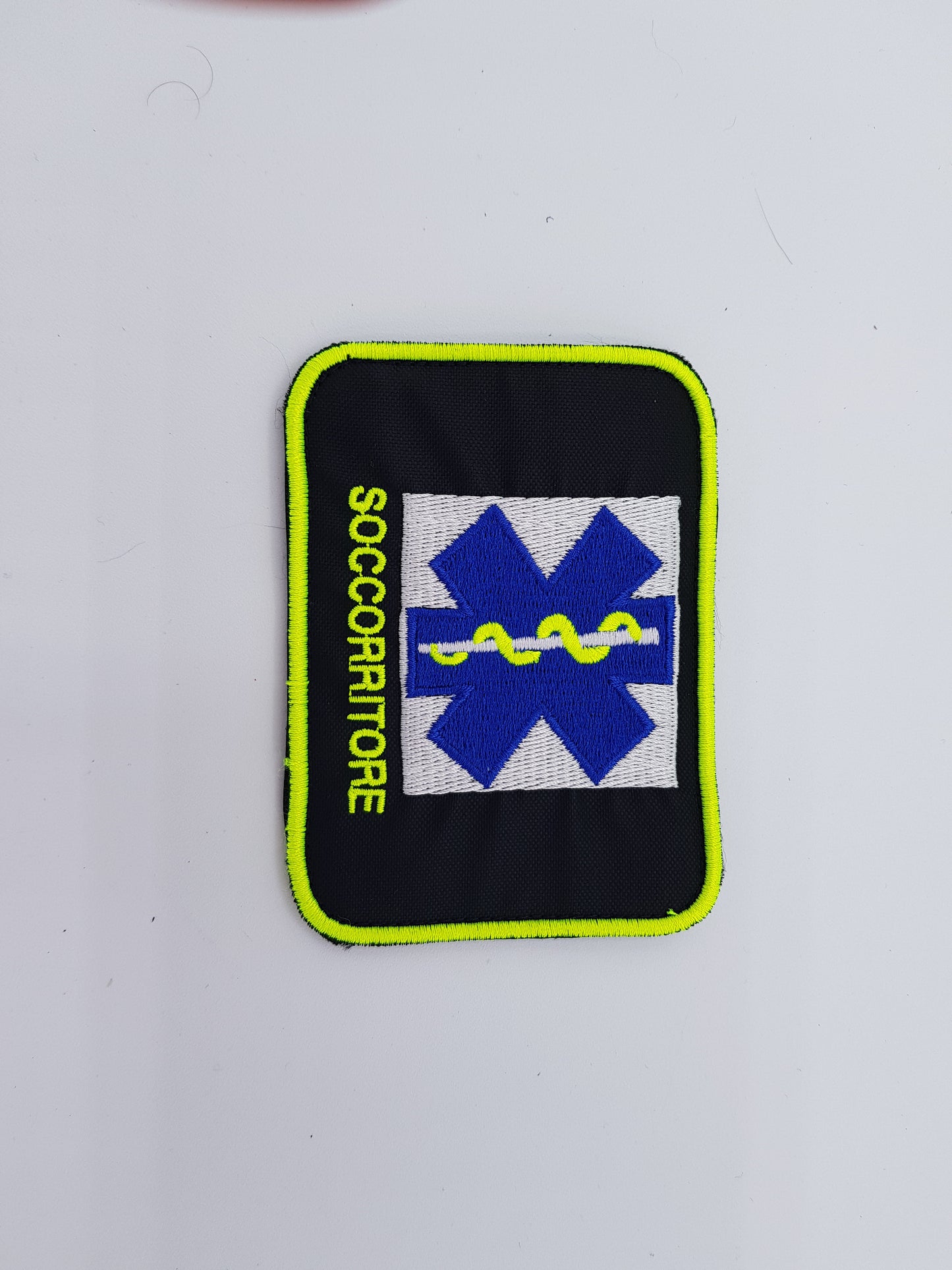 Patch con velcro  con qualifica operatore