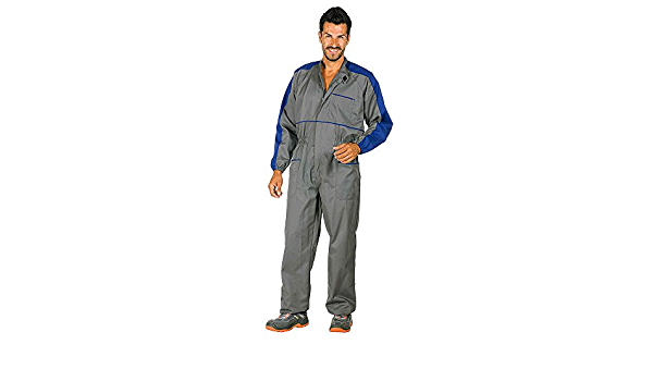 Tuta da lavoro integrale Grigio/blu